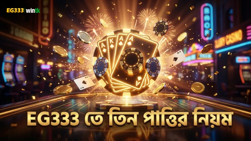 EG333 প্ল্যাটফর্মে তিন পাত্তির নিয়মের বিস্তারিত ব্যাখ্যা।