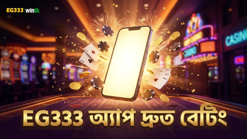 EG333 অ্যাপ থেকে মোবাইলেই দ্রুত বিপিএল লাইভ বেটিং করুন