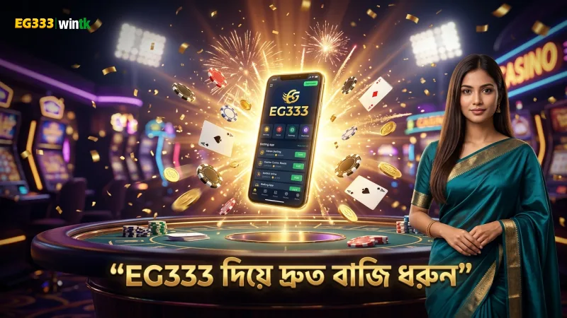 EG333 প্ল্যাটফর্মে সহজে এবং দ্রুত বাজি ধরার পদ্ধতি