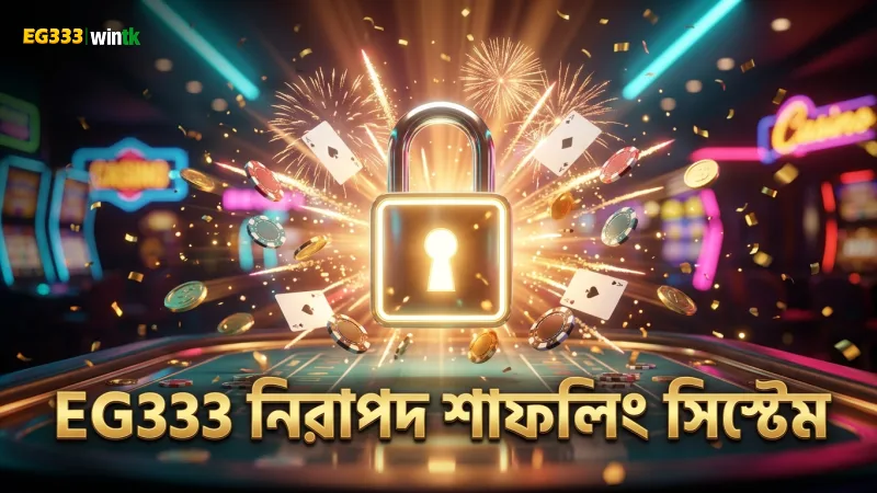 EG333 প্ল্যাটফর্মে নিরাপত্তা ও শাফলিংয়ের সততা নিশ্চিত