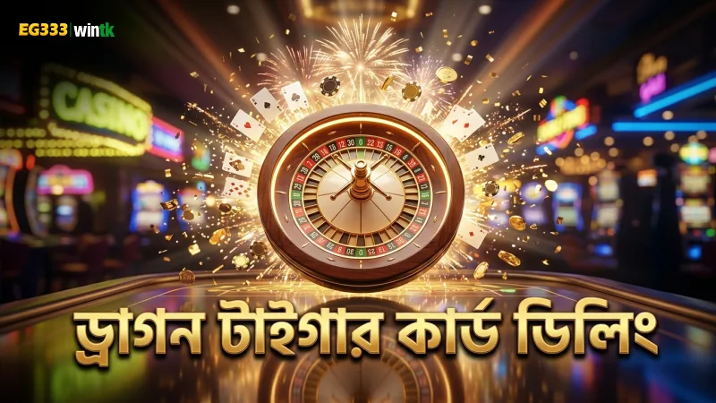 ড্রাগন টাইগার গেমের কার্ড ডিলিং প্রক্রিয়া ব্যাখ্যা করে।