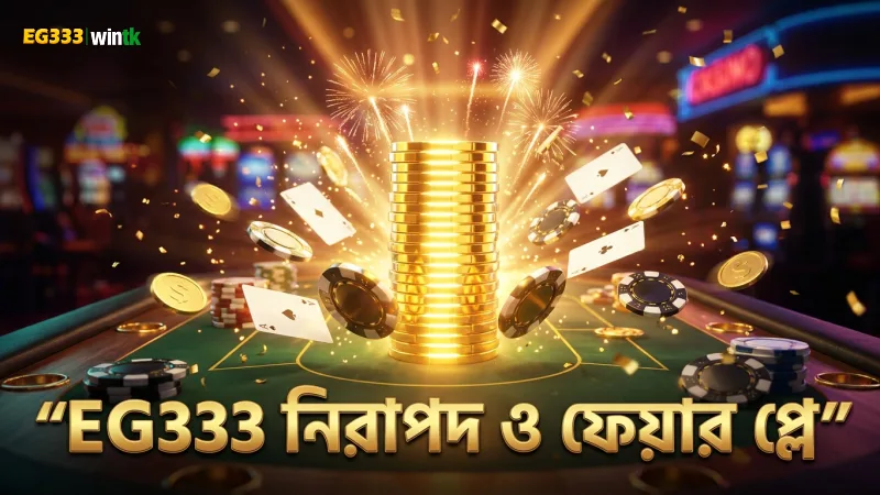 EG333 শূন্য কমিশন এবং নিরাপদ গেমিং পরিবেশ নিশ্চিত করে।
