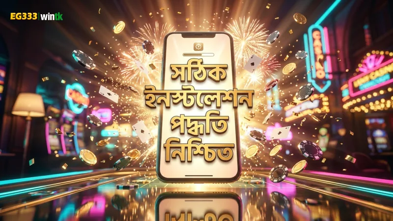 সঠিক ইনস্টলেশন পদ্ধতি নিরাপদ খেলার জন্য ভিত্তি।