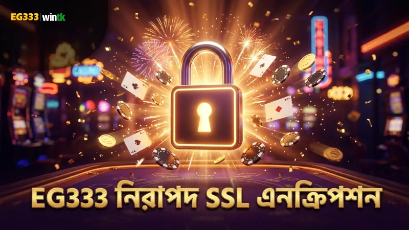 EG333 ক্যাসিনো নিরাপত্তা নিশ্চিত করতে SSL ব্যবহার করে সতর্ক থাকুন