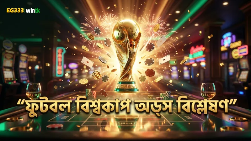 ফুটবল বিশ্বকাপ অডসের সঠিক বিশ্লেষণ বেটিংয়ে সফলতার মূল।