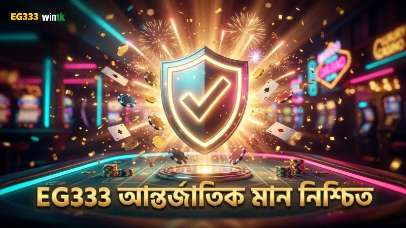 EG333 প্রাইভেসি নীতিতে আন্তর্জাতিক মান অনুসরণ করে যাচাই করুন