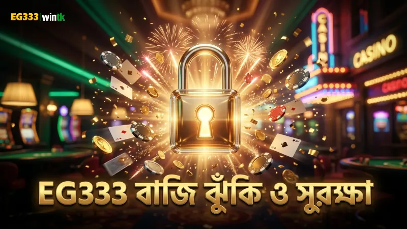 লাইভ বাকারাটে বাজি ধরার ঝুঁকি ও EG333 এর নিরাপত্তা ব্যবস্থা।