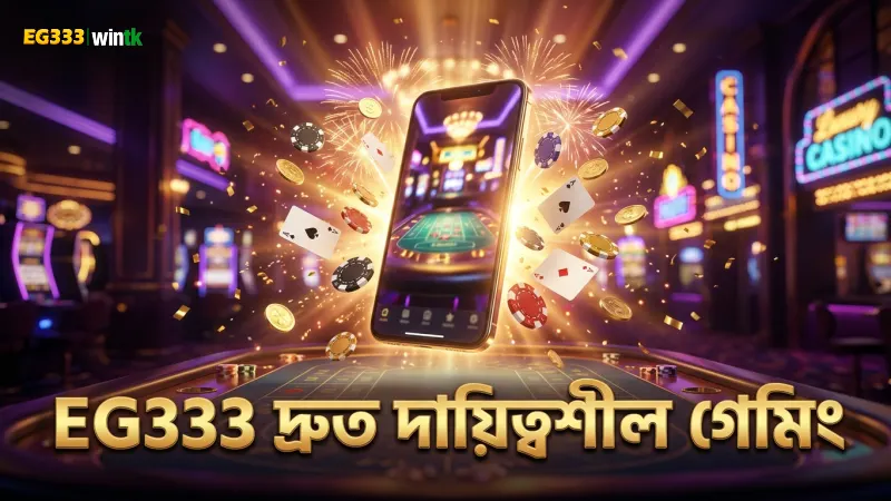 EG333 প্ল্যাটফর্মে দায়িত্বশীল গেমিং টুলস দ্রুত অ্যাক্সেসযোগ্য