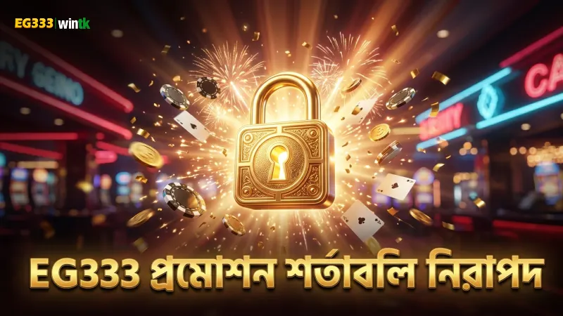 EG333 প্রমোশন শর্তাবলীর স্বচ্ছতা ও নির্ভরযোগ্যতা নিশ্চিত।