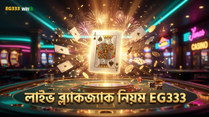 লাইভ ব্ল্যাকজ্যাকের নিয়মাবলী ও কার্ডের মান স্পষ্টভাবে ব্যাখ্যা করা হয়েছে