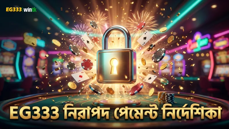 EG333-তে পেমেন্ট পদ্ধতি নির্দেশিকায় নিরাপত্তার গুরুত্ব স্পষ্ট।