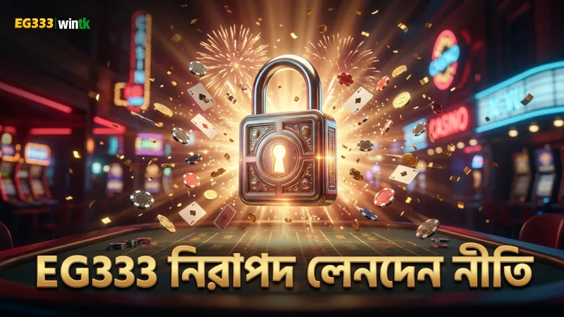 নিরাপদ লেনদেন নিশ্চিত করতে EG333 নিরাপত্তা নীতিমালা মানুন